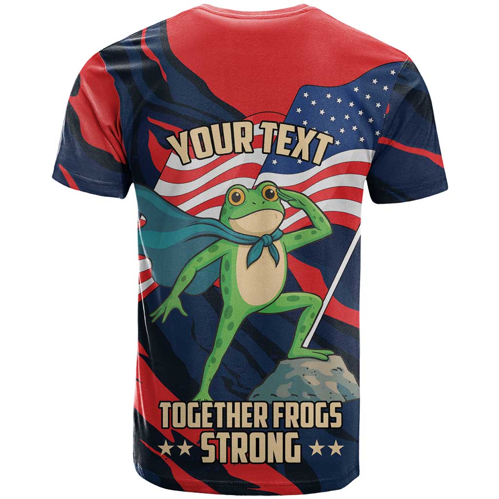 Portland Frog Protest Personalized T Shirt Frogs Together Strong - Wonder Print Shop