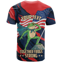 Portland Frog Protest Personalized T Shirt Frogs Together Strong - Wonder Print Shop