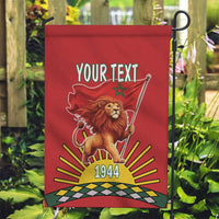 Personalized Morocco Proclamation Day 1944 Garden Flag Barbary Lion With Flag - Wonder Print Shop
