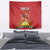 Personalized Morocco Proclamation Day 1944 Tapestry Barbary Lion With Flag - Wonder Print Shop