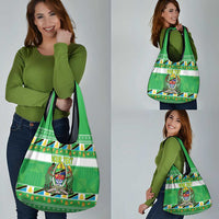 Personalized Tanzania Christmas Grocery Bag Uhuru na Umoja Heri ya Krismasi
