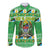 Personalized Tanzania Christmas Long Sleeve Button Shirt Uhuru na Umoja Heri ya Krismasi - Wonder Print Shop
