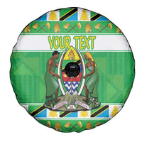 Personalized Tanzania Christmas Spare Tire Cover Uhuru na Umoja Heri ya Krismasi - Wonder Print Shop