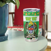 Personalized Tanzania Christmas Tumbler Cup Uhuru na Umoja Heri ya Krismasi - Wonder Print Shop