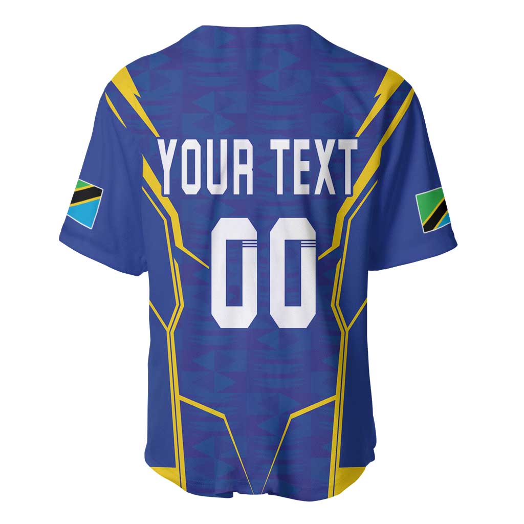 Custom Tanzania Football Baseball Jersey Taifa Stars Sporty Style - Wonder Print Shop