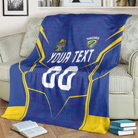 Custom Tanzania Football Blanket Taifa Stars Sporty Style