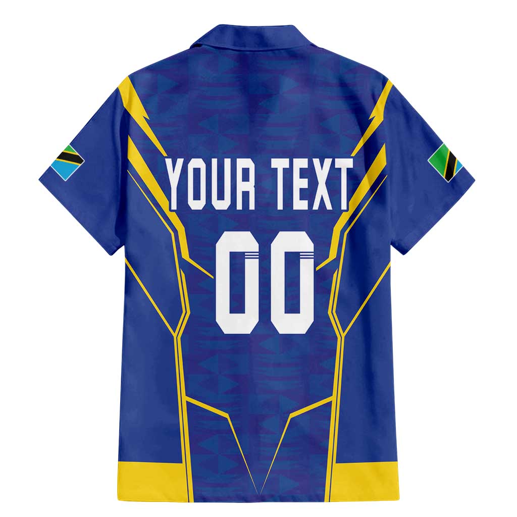 Custom Tanzania Football Family Matching Mermaid Dress and Hawaiian Shirt Taifa Stars Sporty Style - Wonder Print Shop