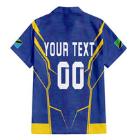 Custom Tanzania Football Family Matching Mermaid Dress and Hawaiian Shirt Taifa Stars Sporty Style - Wonder Print Shop