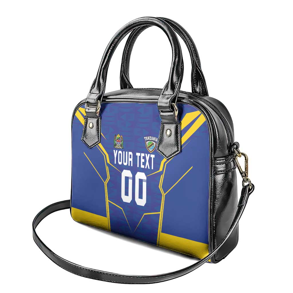 Custom Tanzania Football Shoulder Handbag Taifa Stars Sporty Style