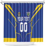 Custom Tanzania Football Shower Curtain Taifa Stars Sporty Style
