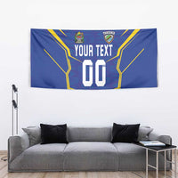 Custom Tanzania Football Tapestry Taifa Stars Sporty Style - Wonder Print Shop