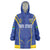 Custom Tanzania Football Wearable Blanket Hoodie Taifa Stars Sporty Style - Wonder Print Shop