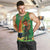 Happy Saint Patrick's Day Men Tank Top Cheerful Leprechaun Irish Harp