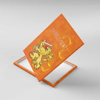 Personalized Netherlands Queen's Day Canvas Wall Art Koninginnedag Royal Crown