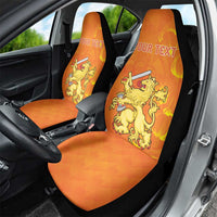 Personalized Netherlands Queen's Day Car Seat Cover Koninginnedag Royal Crown