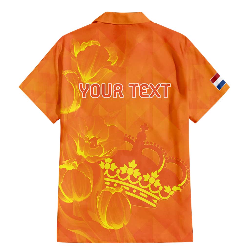 Personalized Netherlands Queen's Day Family Matching Mermaid Dress and Hawaiian Shirt Koninginnedag Royal Crown