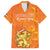Personalized Netherlands Queen's Day Family Matching Off The Shoulder Long Sleeve Dress and Hawaiian Shirt Koninginnedag Royal Crown