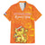 Personalized Netherlands Queen's Day Family Matching Off Shoulder Short Dress and Hawaiian Shirt Koninginnedag Royal Crown