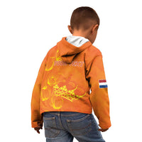 Personalized Netherlands Queen's Day Kid Hoodie Koninginnedag Royal Crown
