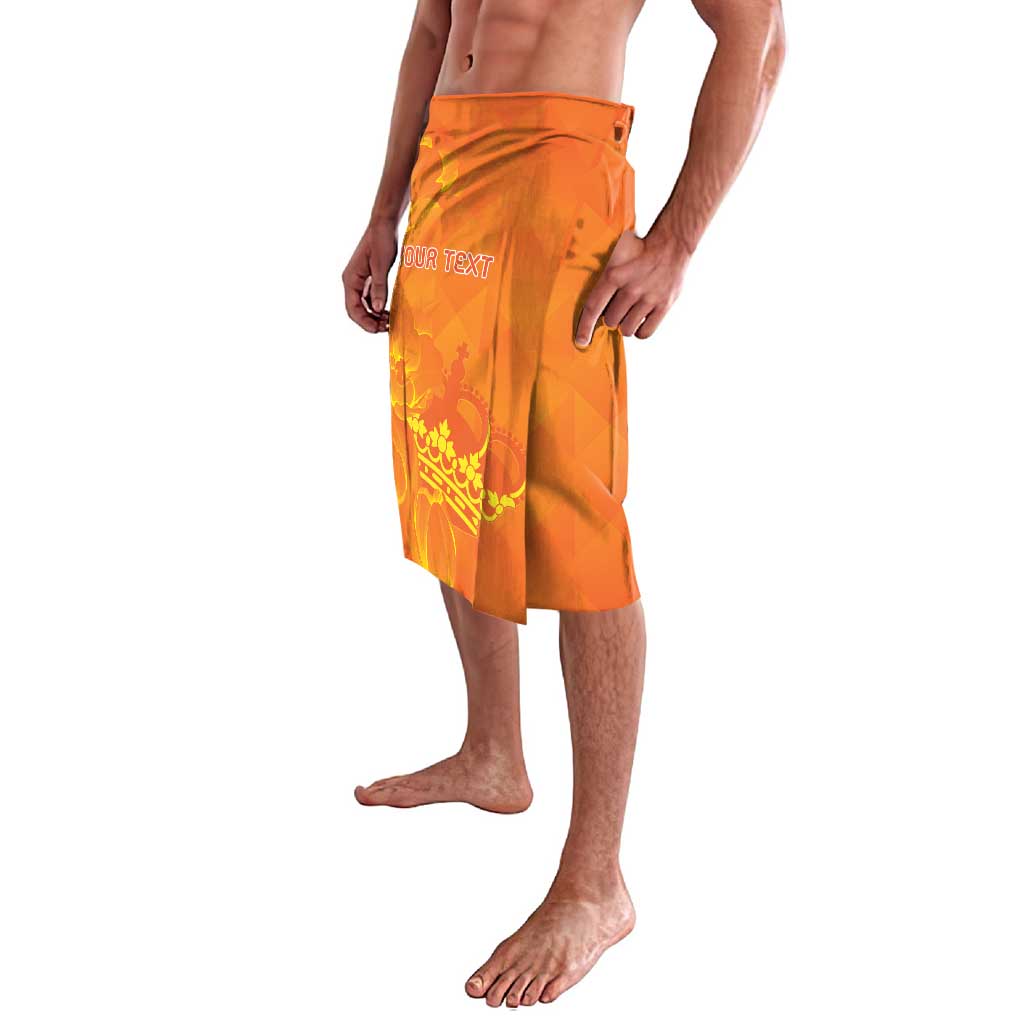 Personalized Netherlands Queen's Day Lavalava Koninginnedag Royal Crown