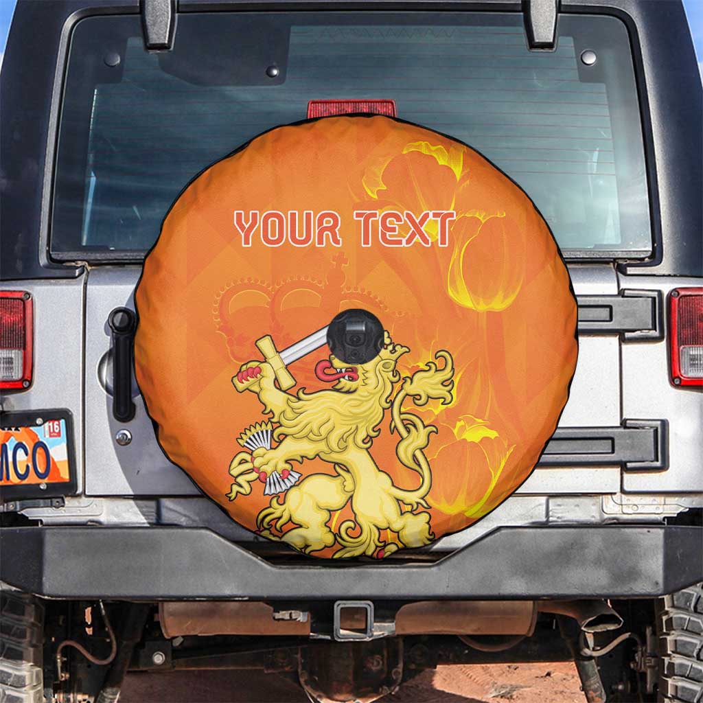 Personalized Netherlands Queen's Day Spare Tire Cover Koninginnedag Royal Crown