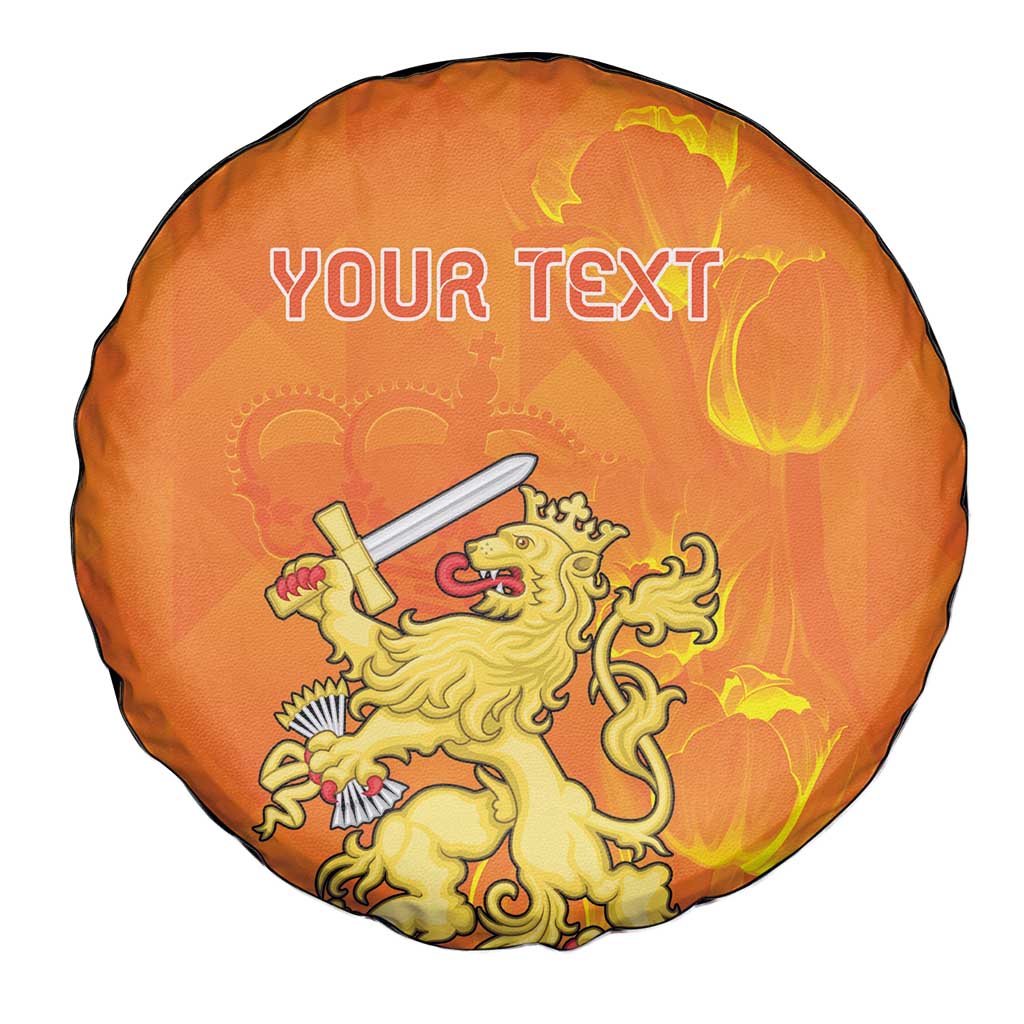 Personalized Netherlands Queen's Day Spare Tire Cover Koninginnedag Royal Crown