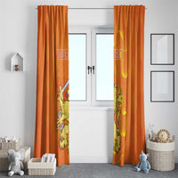 Personalized Netherlands Queen's Day Window Curtain Koninginnedag Royal Crown