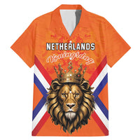 Personalized Netherlands King's Day Family Matching Mermaid Dress and Hawaiian Shirt Koningsdag Lion King With Crown