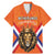 Personalized Netherlands King's Day Family Matching Mermaid Dress and Hawaiian Shirt Koningsdag Lion King With Crown