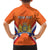 Personalized Netherlands King's Day Family Matching Puletasi and Hawaiian Shirt Koningsdag Lion King With Crown