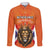 Personalized Netherlands King's Day Family Matching Summer Maxi Dress and Hawaiian Shirt Koningsdag Lion King With Crown