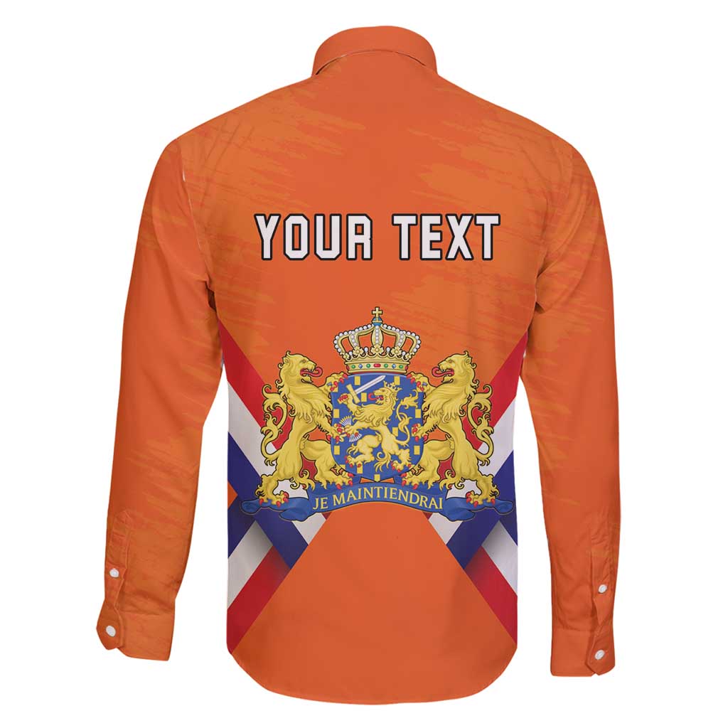 Personalized Netherlands King's Day Family Matching Summer Maxi Dress and Hawaiian Shirt Koningsdag Lion King With Crown