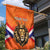 Personalized Netherlands King's Day Garden Flag Koningsdag Lion King With Crown