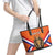 Personalized Netherlands King's Day Leather Tote Bag Koningsdag Lion King With Crown