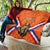 Personalized Netherlands King's Day Quilt Koningsdag Lion King With Crown