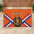 Personalized Netherlands King's Day Rubber Doormat Koningsdag Lion King With Crown