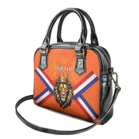 Personalized Netherlands King's Day Shoulder Handbag Koningsdag Lion King With Crown