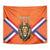 Personalized Netherlands King's Day Tapestry Koningsdag Lion King With Crown
