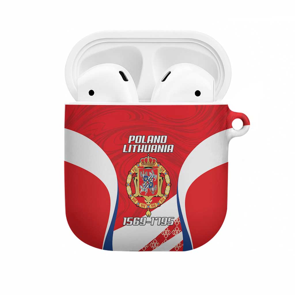 Poland-Lithuania AirPods Case Heraldic Eagle and Vytis Historical
