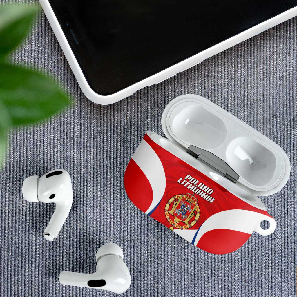 Poland-Lithuania AirPods Case Heraldic Eagle and Vytis Historical