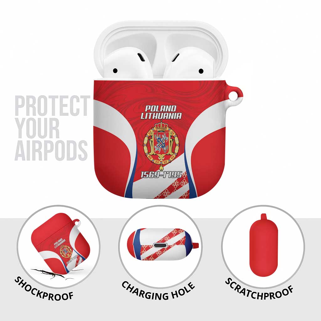 Poland-Lithuania AirPods Case Heraldic Eagle and Vytis Historical
