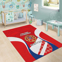 Poland-Lithuania Area Rug Heraldic Eagle and Vytis Historical