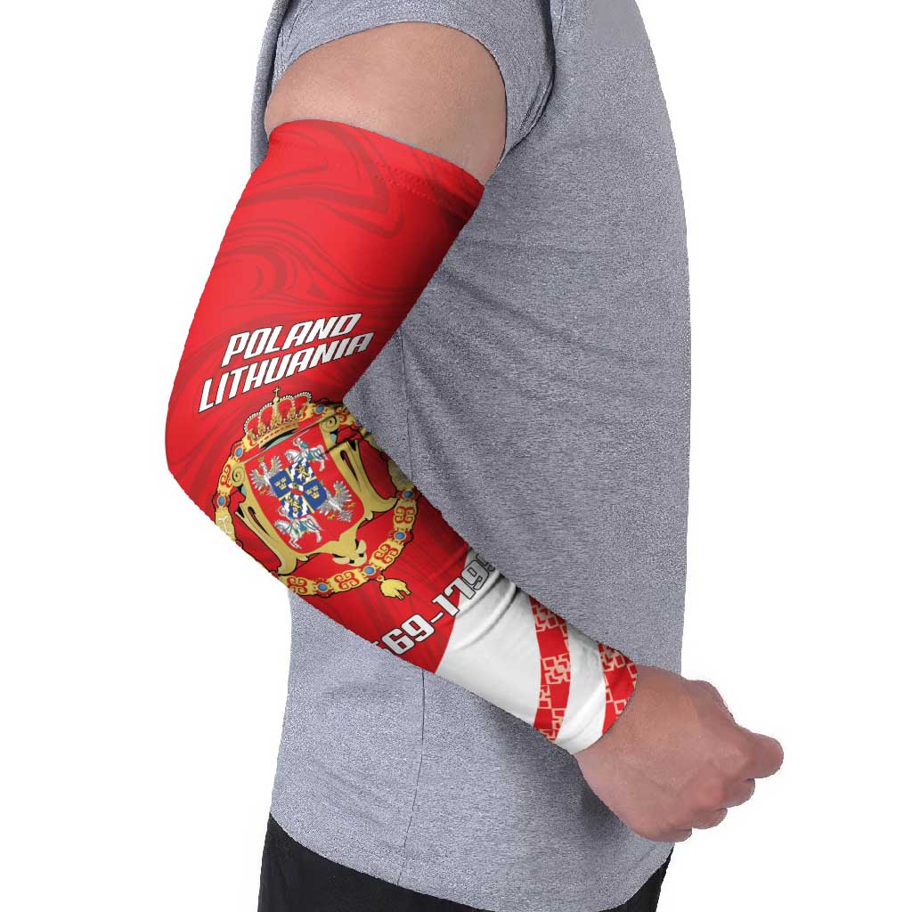 Poland-Lithuania Personalized Arm Sleeves Heraldic Eagle and Vytis Historical