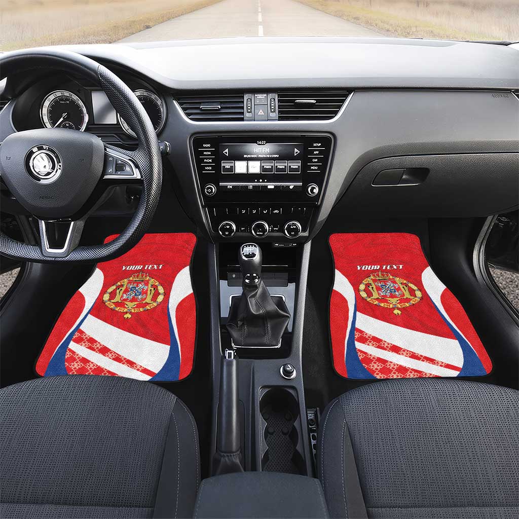 Poland-Lithuania Personalized Car Mats Heraldic Eagle and Vytis Historical