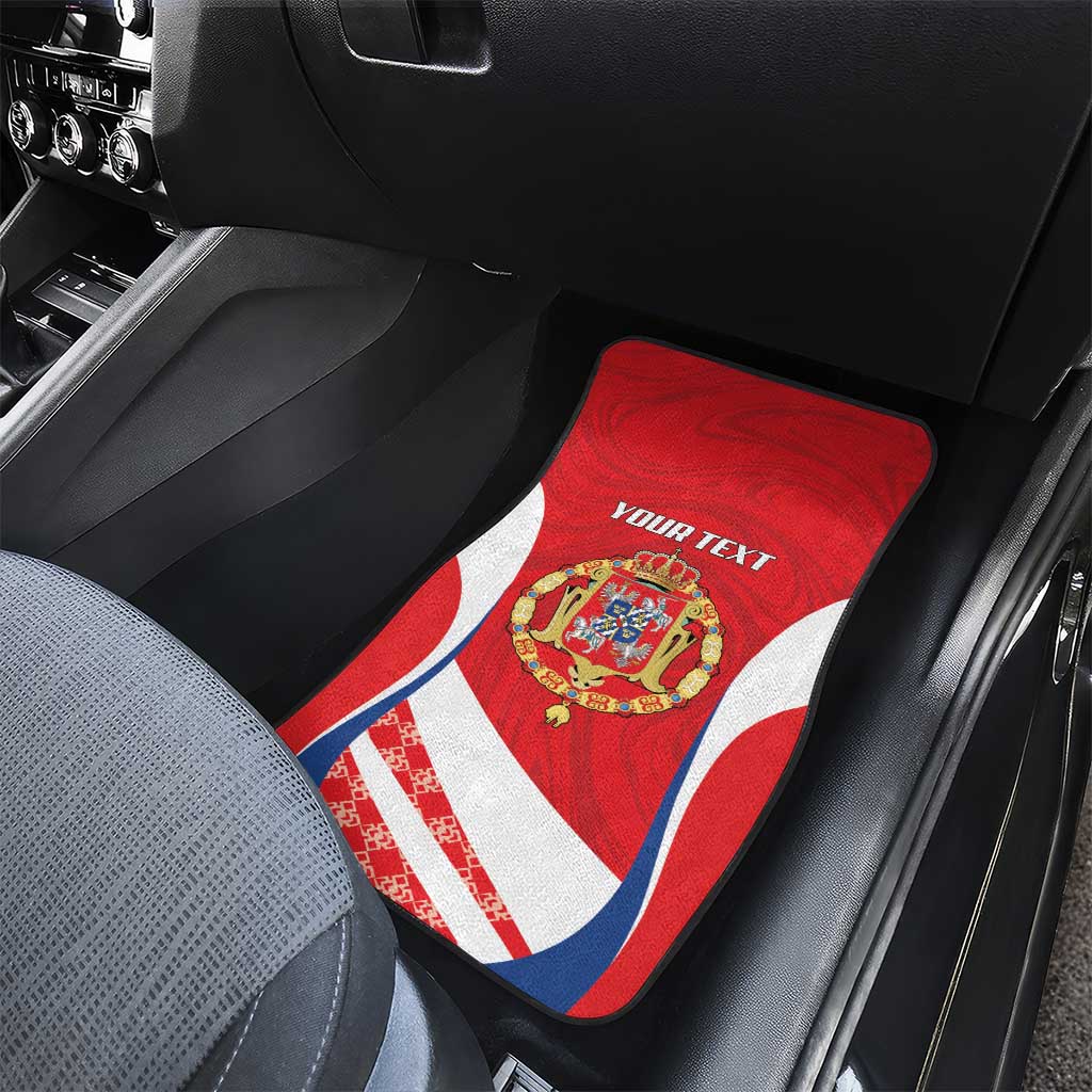 Poland-Lithuania Personalized Car Mats Heraldic Eagle and Vytis Historical