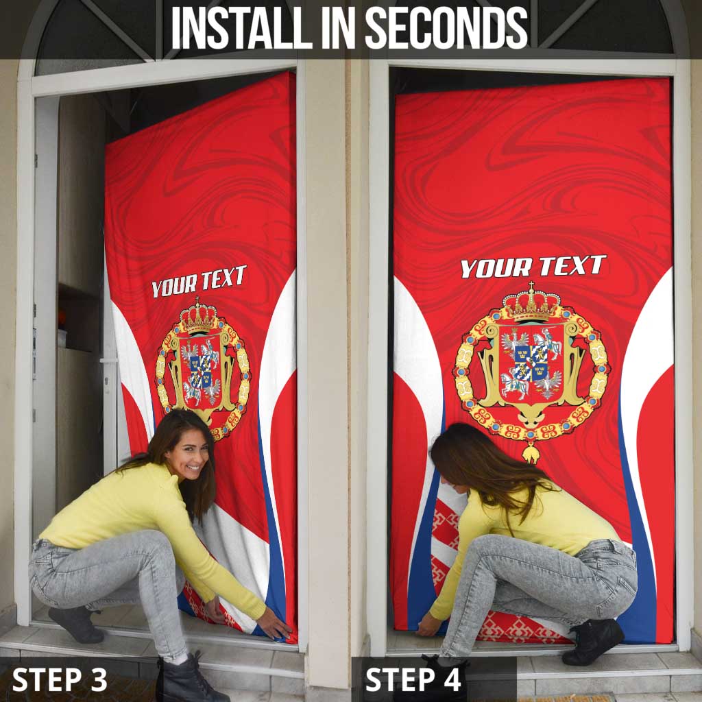 Poland-Lithuania Personalized Door Cover Heraldic Eagle and Vytis Historical