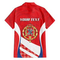 Poland-Lithuania Personalized Family Matching Mermaid Dress and Hawaiian Shirt Heraldic Eagle and Vytis Historical