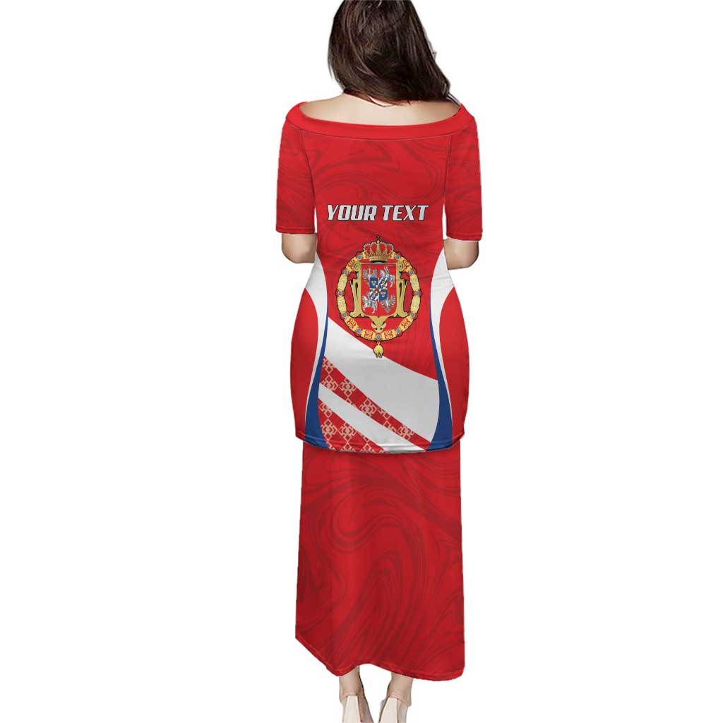 Poland-Lithuania Personalized Family Matching Puletasi and Hawaiian Shirt Heraldic Eagle and Vytis Historical