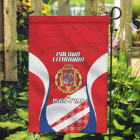 Poland-Lithuania Garden Flag Heraldic Eagle and Vytis Historical
