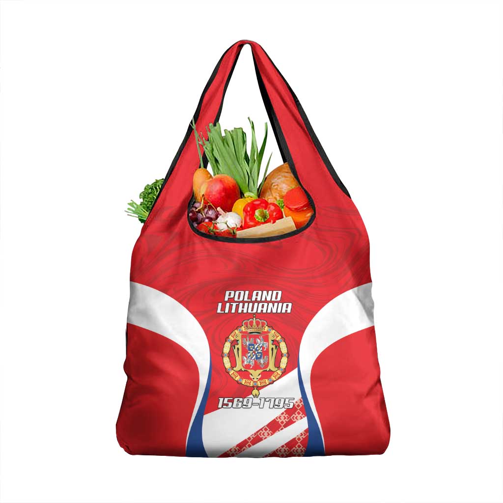 Poland-Lithuania Grocery Bag Heraldic Eagle and Vytis Historical